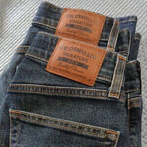 2 Pair of Levi's Signature Gold Men's Straight Jeans